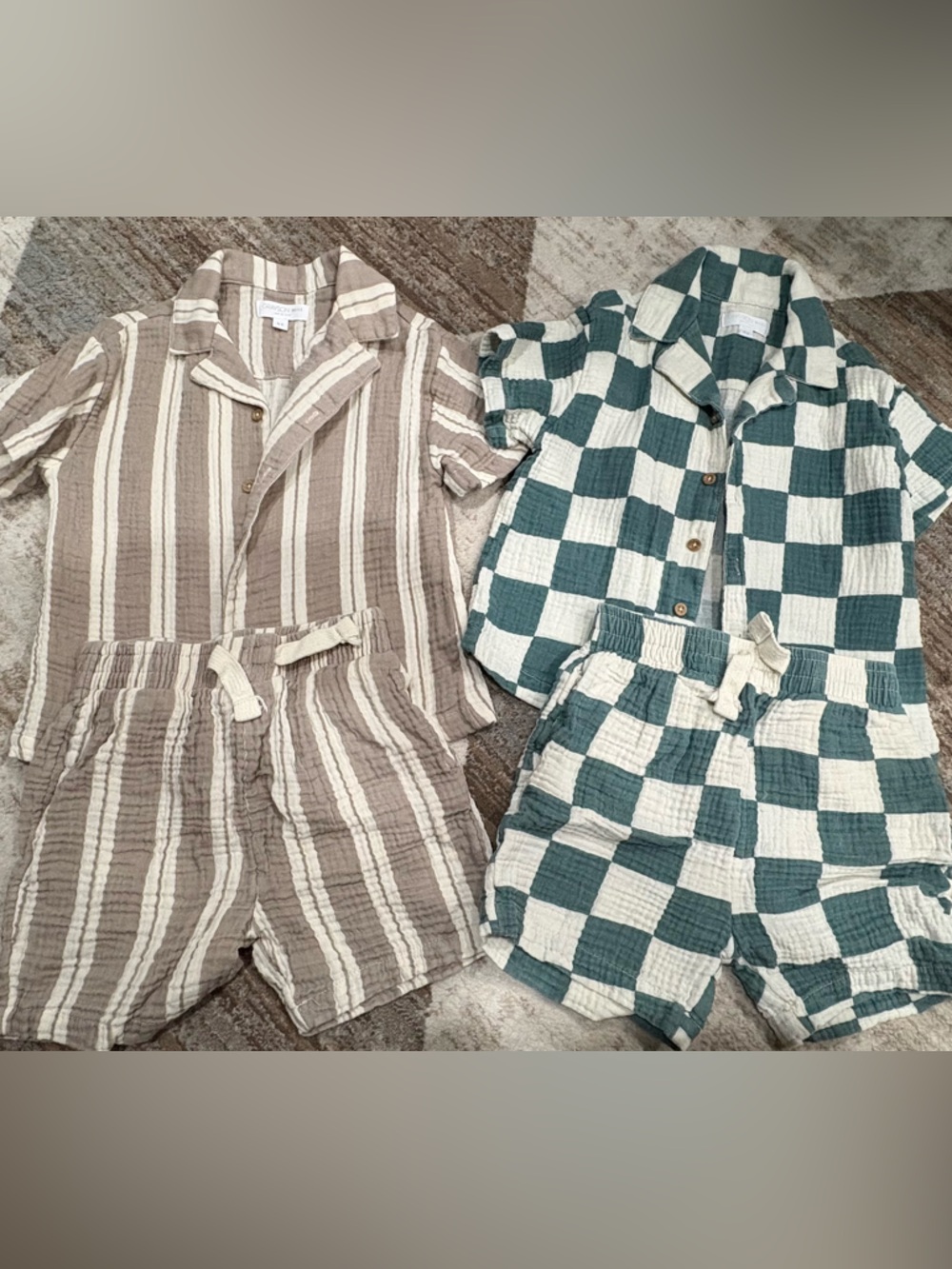 Greyson Mini Toddler Boy Summer Sets Size 4T